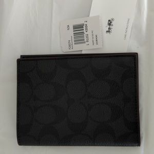 Coach Passport Case in Signature Canvas